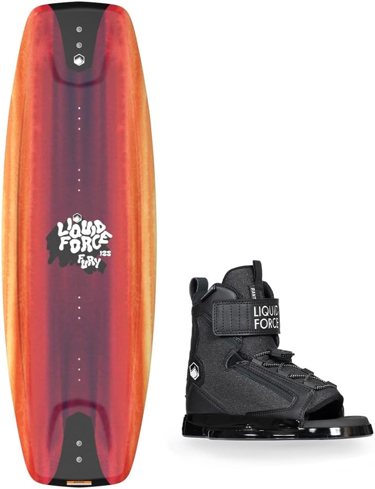 Liquid Force Fury Wakeboard with Rant Junior Bindings