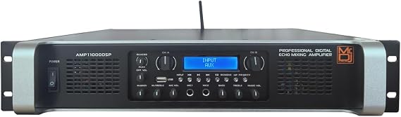 MR DJ AMP11000DSP 2Ch Class AB 10000W PA DJ Power Amplifier Onboard DSP Bluetooth USB