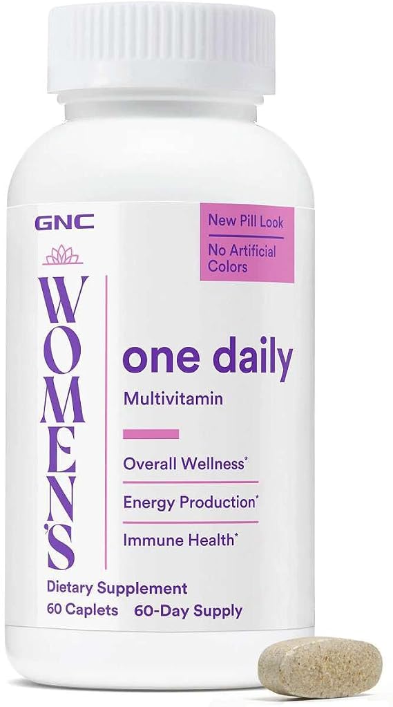 GNC Women's One Daily Multivitamin Essentials, 60 Count, 60 Servings