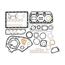 3GM30F 3GM30 Engine Gasket Kit Full Gasket Set with Cylinder Head Gasket Compatible with Yanmar Marine Boat 3GM30F 3GM30 Diesel Engine Repair Aftermarket Parts
