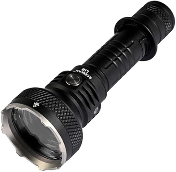 ACEBEAM L18 Long Throw OSRAM LED Flashlight -1500 Lumen -1km Beam Distance - Battery Not Included