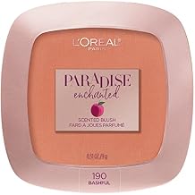 LOreal Paris Makeup Paradise Enchanted Scented Blush, Bashful, 0.31 Ounce