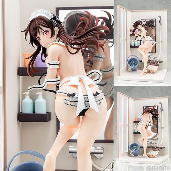Rent-A-Girlfriend Chizuru Mizuhara Maid Bikini Cleaning Figure 1/6 Completed Figure