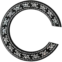 LQ Industrial Guitar Soundhole Decal Self-adhesive Rosette Inlaid Sound Hole Ring Sticker Decoration for Classical Guitar Ukulele