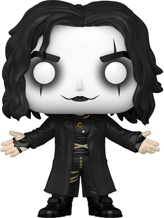 POP Movies: The Crow - Eric Draven Funko Vinyl Figure (Bundled with Compatible Box Protector Case), Multicolored, 3.75 inches