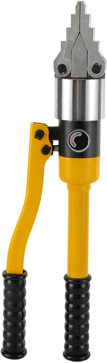 YQ-30 8T 30MM Hydraulic Flange Spreader, 8T Manual Flange Splitter 1066 Pa hydraulic Pressure and 1.18-inch Spread Portable Hand-held Integrated Hydraulic Spreader Dividing Tool Kit (yellow)