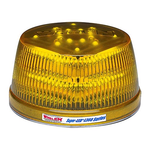 Whelen L31HAF4-24 VDC High Profile Amber Permanent Mount Beacon