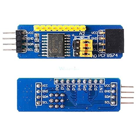 PCF8574 IO Expansion Board I/O Expander I2C-Bus Evaluation Development Module I2C Interface 8-bit Module for AVR STM8 C8051F