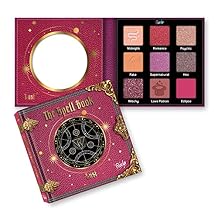 Spell Book Eyeshadow Palette Magical Mix of Matte & Shimmer Shades | Blendable, High-Pigment Formula for Mystical Eye Looks | Vegan, Cruelty-Free, Paraben-Free Makeup [Lust]