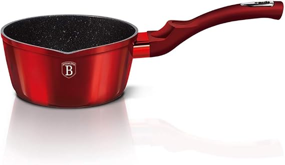1.2 Quart Nonstick Saucepan for Kitchen or Restaurant by Berlinger Haus