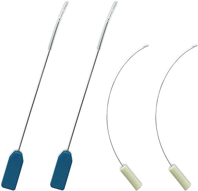 Serger Needle Threader,overlocker Threader Set,for Looper and Needle by Hemline,2 Set Serger Looper Threader and Serger Needle Threader