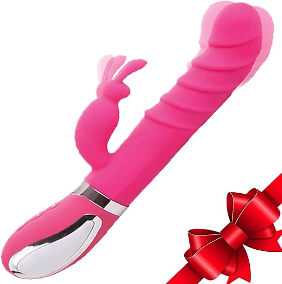 Adult Tools for Women Today Realistic Rabbit Ears 12 Modes Soft 9 inches Flexible Bullet Wand for Full Body Shaking Games Sensory Toy