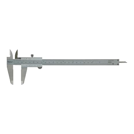 Mitutoyo 530-119 Vernier Caliper, Stainless Steel, Inch/Metric, 0-12" Range, +/-0.0015" Accuracy, 0.001" Resolution | Stainless Steel Caliper; 0-300mm Range; 0.02mm Graduation; Od/Id/Depth/Step Measurement, Precision Measuring Tool