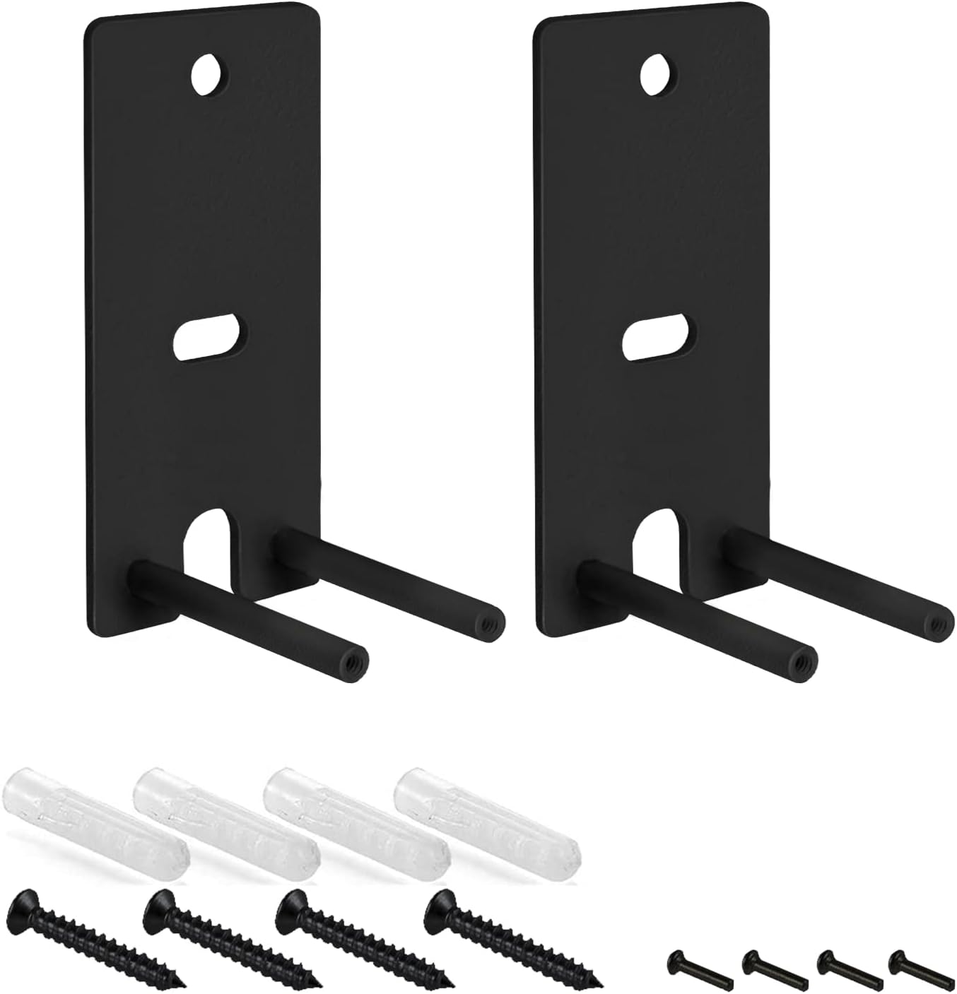 Pair Steel Black Wall Mount Bracket for Bose OmniJewel Lifestyle 650 Home Entertainment System and Bose Surround Speaker 700