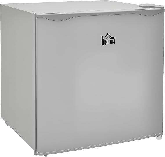 HOMCOM Tabletop Mini Freezer, 35L Capacity, Reversible Door, Grey [Energy Class E]