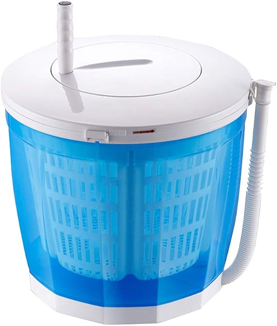 Portable Manual Non-Electric Washing Machine and Clothes Spin Dryer, handle Counter Top Washer/Dryer for Camping, RV's,Apartments