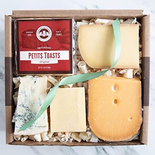 igourmets Favorite 4 Gourmet Cheese Sampler in Gift Box - This Four-Cheese Sampler was created with everyones taste palate in mind.
