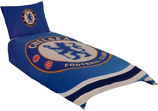 Chelsea FC Pulse Twin Duvet Set (One Size) (Blue)