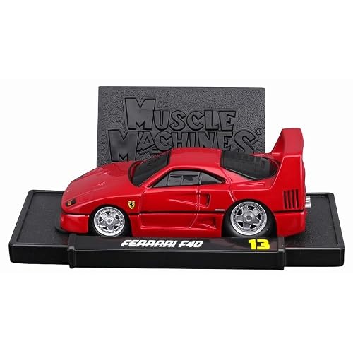 Maisto Muscle Machines Series 164 MM Ferrari F40 Red Finished Product