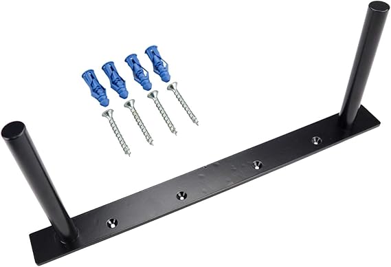 Heavy Duty Hidden Floating Shelf Bracket, 16 x 1.5 Inch, Hardware Included | Steel backplate with screws and anchors included for easy installation, supports wood floating shelves