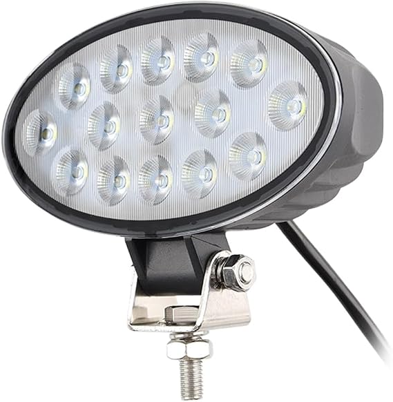 75W Oval Led Work Light LED Flood Light for Tractors 6 inch Pod Lights for Marine Boat Yachat Cabin Truck ATV