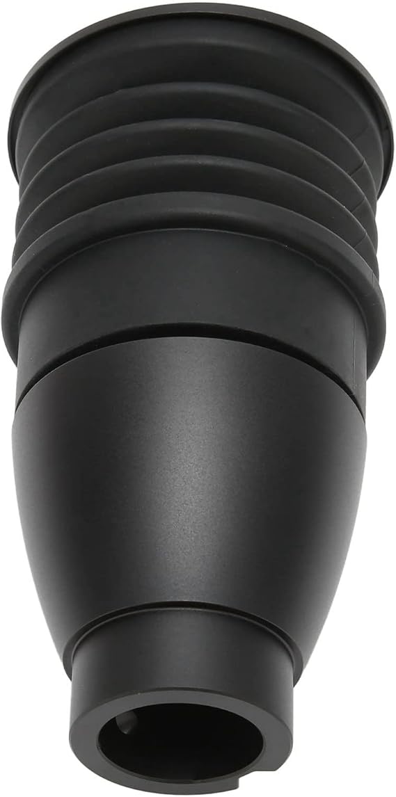 60g Grinder Blowing Bean Bin Aluminium Alloy Coffee Grinder Tool for Eureka MignonBlack, Multifunctional Accessory for Home Use (Black)