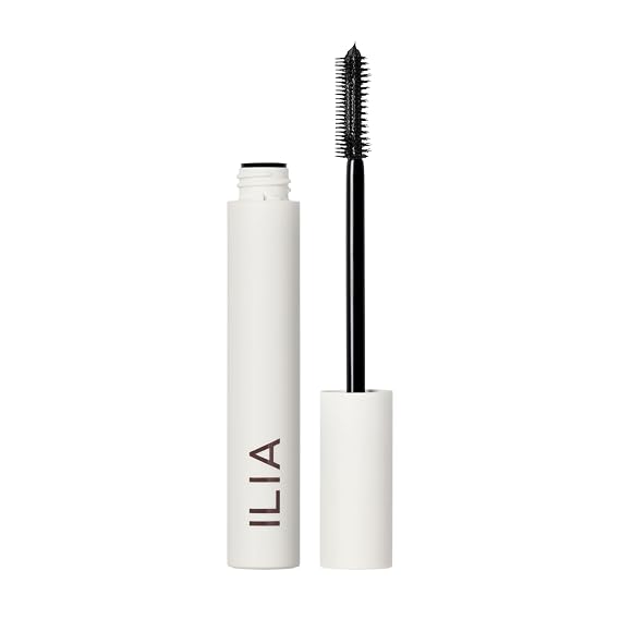 ILIA - Limitless Lash Mascara (After Midnight | Soft black) | Lengthen, Lift, Separate | 12-HR Wear | Smudge-Resistant | Conditioning | Safe for Sensitive Eyes, Clean, Cruelty-Free