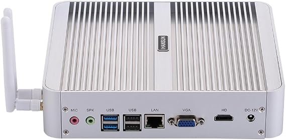 Fanless Mini PC, Desktop Computer, HTPC, Kodi Box, Windows 11 or Linux Ubuntu, Intel Core I5 1235U 1245U, BM07, VGA, HDMI, 2 x USB3.0, 6 x USB2.0, LAN, 32G RAM, 256G SSD, 1TB HDD