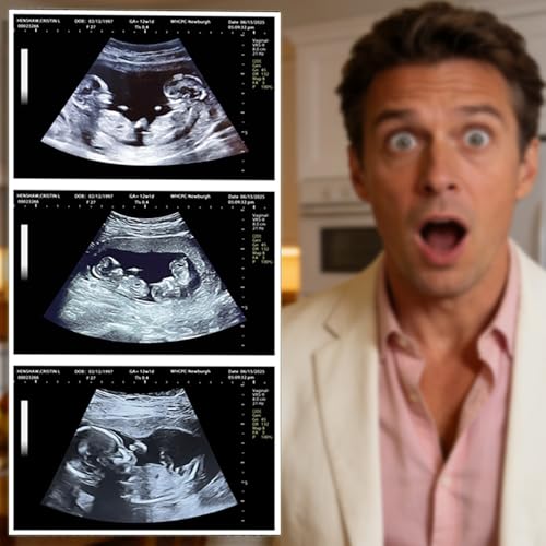 Personalized Fake Ultrasound Scan | Realistic Fake Pregnancy Ultrasound | Custom Fake Sonogram | Fake Ultrasound Twins | Fun Prank Pregnancy Test Gift