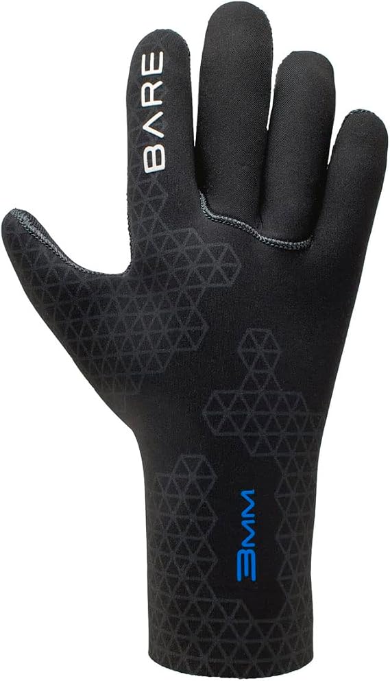 3mm S-Flex Gloves, Black