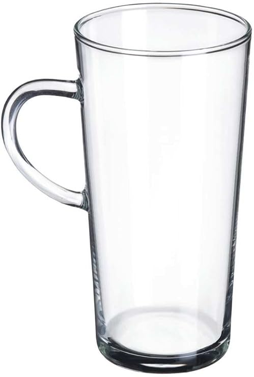 Simax Glassware Karina Mugs, 10-Ounce, Set of 4
