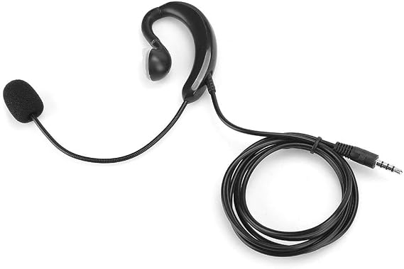 Earhook Type Microphone, Mobile Phone Headset Tablet Earphone MIC, Noise Cancelling Function, for Conferencing, Gaming, Chating