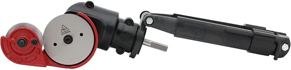 Malco TurboShear TSPC1 Rotary Panel Cutter Drill Attachment for Cutting Metal, Vinyl, Ribbed Roofing & Wall Panels Dual Cutting Wheels, 22-Gauge Capacity, Clean & Precise Cuts.