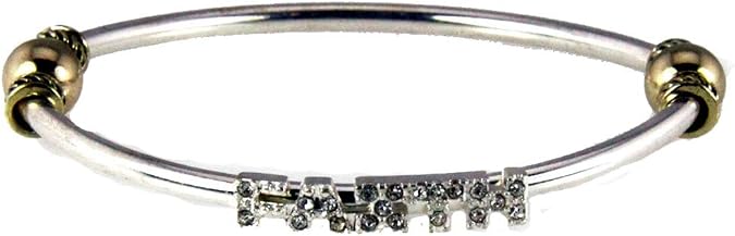 4030925 Faith Stretch Band Bracelet Hope Love Christian Inspiration