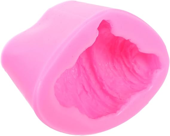 Silicone Bread Mould for Fondant and Candle Making, Reusable Pink Silicone Baking Mold Easy to Wash Feature, for Home Bakers and DIY Enthusiasts