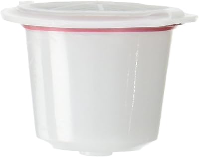 Refillable Capsules with lid compatible with Nespresso Brewers, 5 Pack Reusable Pods