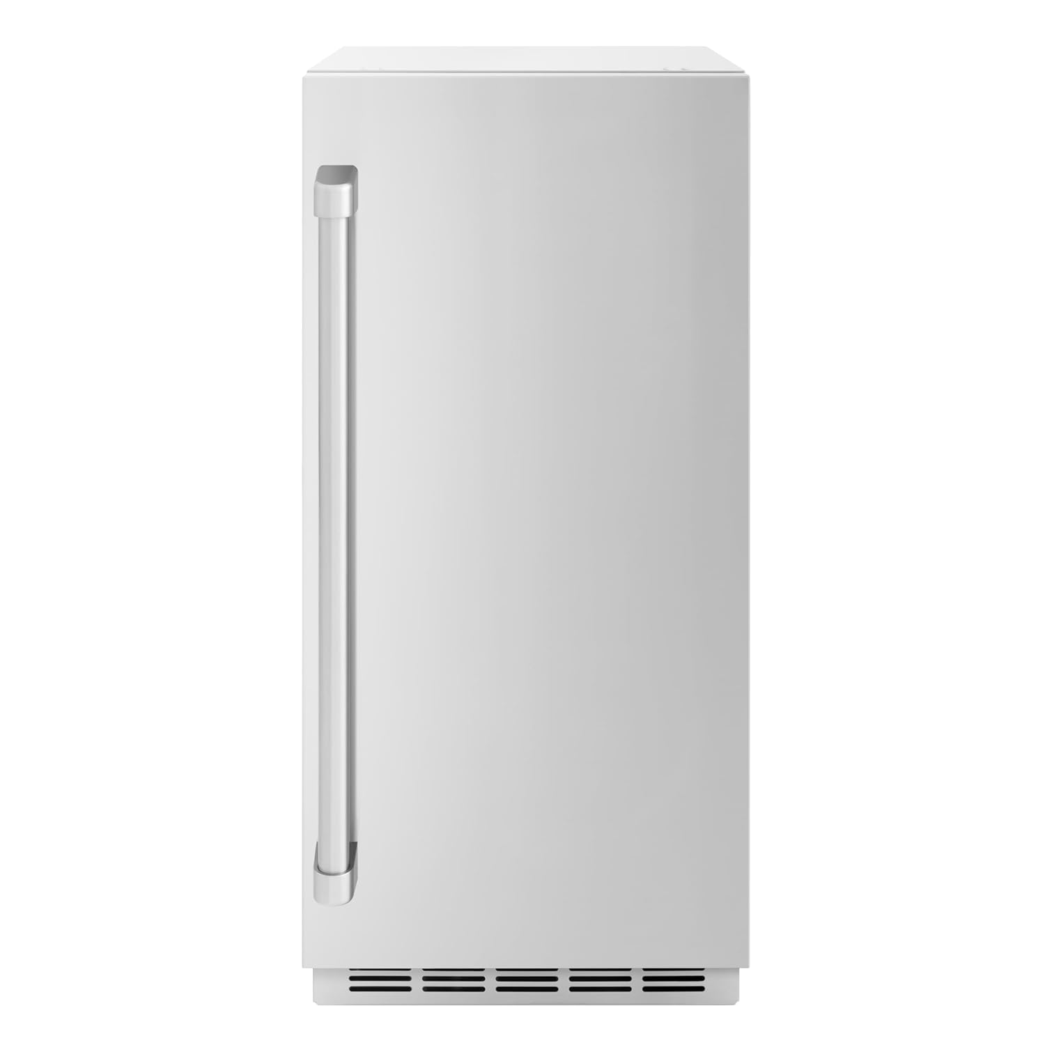 ZLINE 15 in. Touchstone Gourmet Ice Maker with Drain Pump and Solid Stainless Steel Door IGMD-ST-15