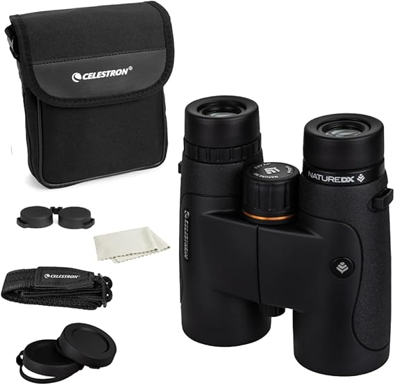 Celestron Nature DX 8x42 Waterproof Binoculars for Bird Watching & Outdoors