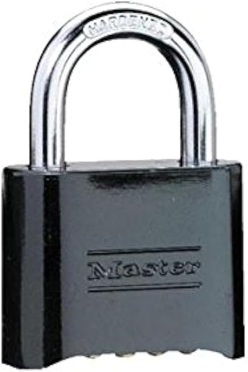 Master Lock 178BLK Combination Padlock