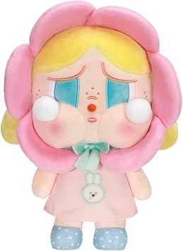 POP MART Crybaby Sad Club Series-Plush Doll Figure, Soft Plush Hugging Pillow Plush Figure, 1PC