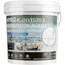 NYBQ Waterproof Sealant Coating 282oz,Transparent Invisible Waterproof Agent, Super Strong Anti-Leakage Polyurethane Coating for Bathroom, Roofs, Kitchen, Patio, Walls, Indoor & Outdoor