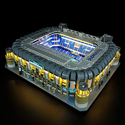LED Light kit for Lego 10299 Building Kit,Decoration Building Lighting Kit for Real madird Santiago bernabeu Stadium 10299.Only Led Light Kit Classic Version