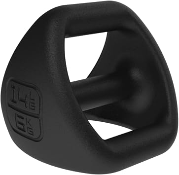 TRX YBell Pro Series 3-in-1 Dumbbell, Kettlebell and Push Up Stand Workout Equipment | Commercial Grade Powder Coated Surface | Perfect for Strength Training & Conditioning Workouts