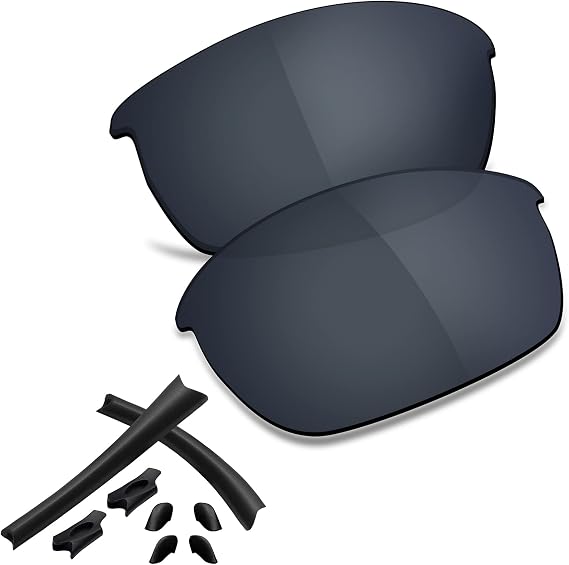 Polarized Replacement Lenses & Rubber Kits for Oakley Flak Jacket OO9009 Sunglass