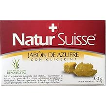 Natur Suisse Jabon De Azufre Sulfur Soap 3.5 oz. With Glycerin