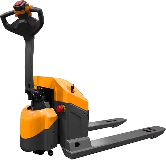 Apollo Electric Pallet Jack 4400 Lbs Capacity 48 x 27 Forks | Extended Runtime per Charge, Powered Wakie Pallet Trucks with Multi-functional Handle