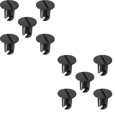 Dzus Quarter Turn Button Aluminum Slotted Flush Head Buttons (10)