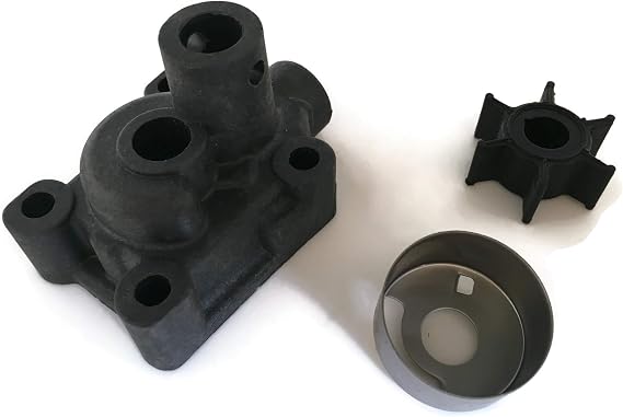 Boat Motor Water Pump Kit Housing 369-65016 369-65011 369-65021 46 16156 16157 16154 compatible with Nissan Tohatsu Mercury Mercruiser Quicksilver Outboard M NS 4HP 5HP Engine