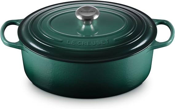 Le Creuset Enameled Cast Iron Oval Dutch Oven, 6.75 qt., Artichaut