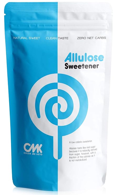 ALLULOSE Sweetener [1 POUND] Zero Net Carb Keto Sugar - Natural Sugar Alternative - Low Calorie Sweetener - Made in the USA - Granular Powder (16oz, Pack of 1)